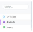 Screenshot of search function box